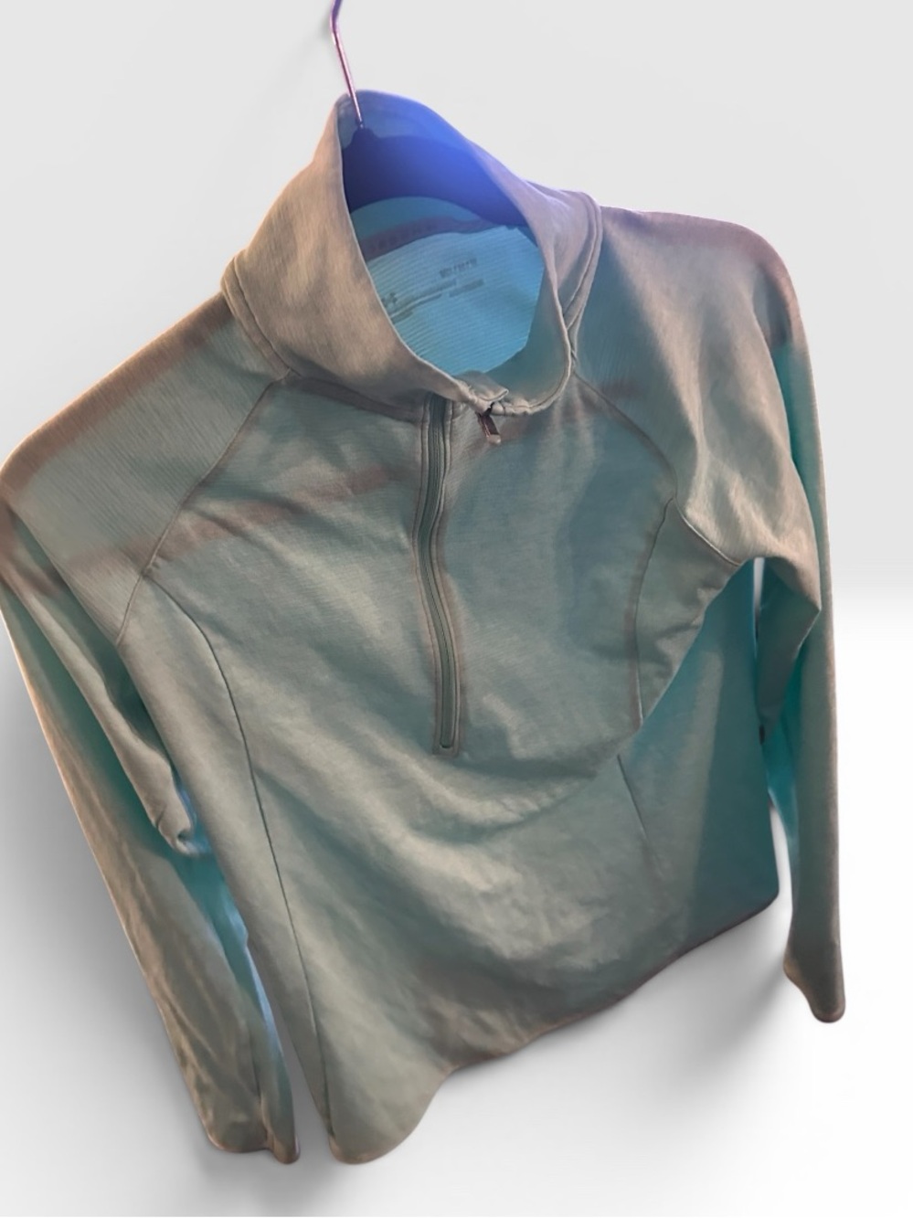 Under Armour Quarter-Zip Pullover – Mint/Aqua